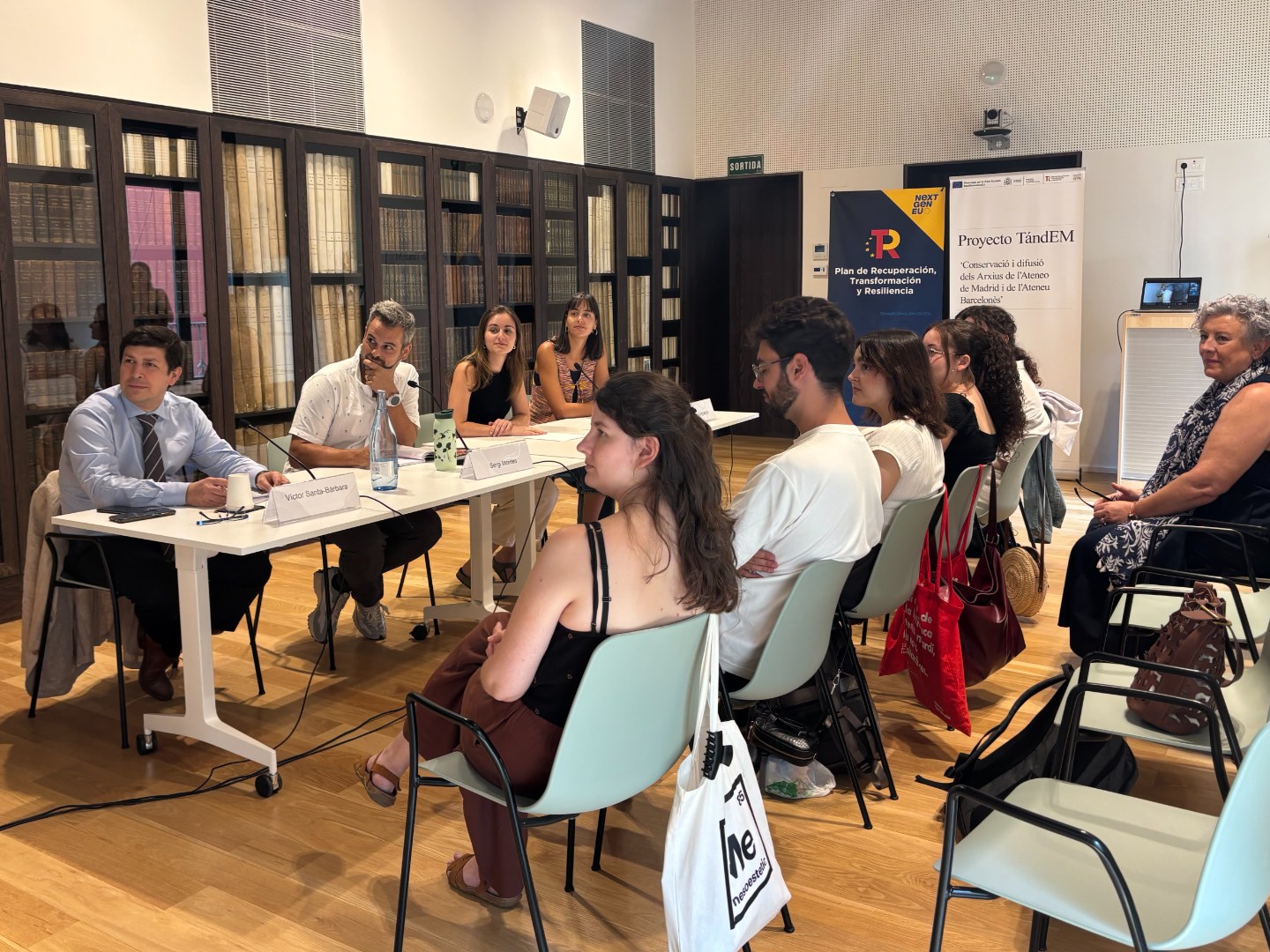 Cloenda Programa Tàndem - Ateneu Barcelonès i Ateneo de Madrid