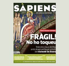 coberta de la revista sàpiens número 177 dedicat a Sixena